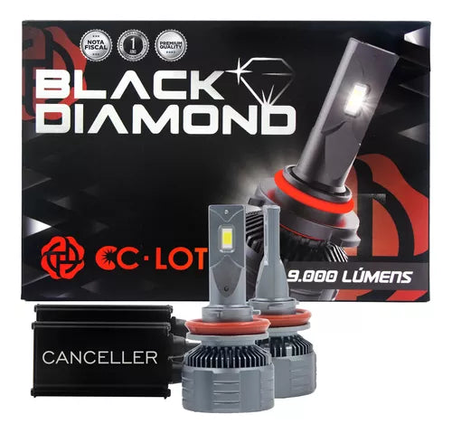 LED JR8 CC-LOT BLACK DIAMOND COM CANBUS
