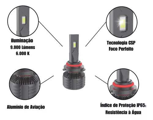 LED JR8 CC-LOT BLACK DIAMOND COM CANBUS
