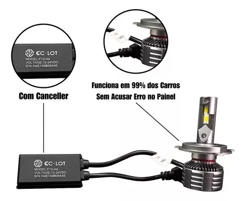 LED JR8 CC-LOT BLACK DIAMOND COM CANBUS