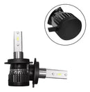 Detalhe do feixe de luz branco 6000K