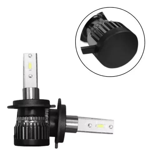 Detalhe do feixe de luz branco 6000K