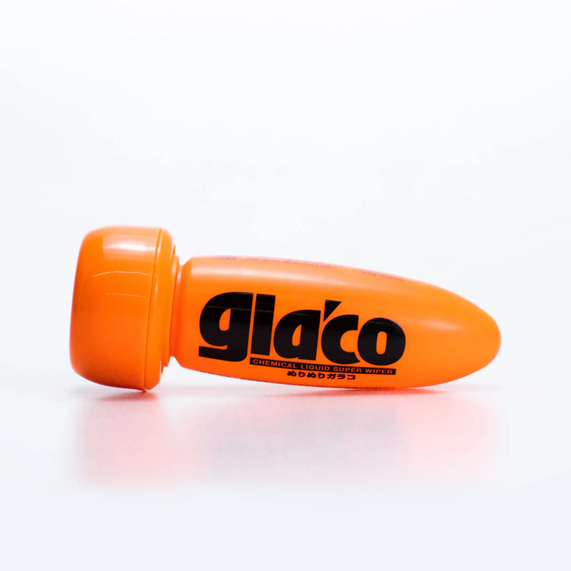 Vista lateral do cristalizador Glaco Soft99 75ml