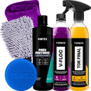 Kit Vonixx Premium com Pneu Pretinho, Shampoo e Cera Tok Final