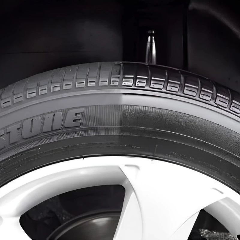 Resultado de brilho molhado com Pneu Pretinho Vintex