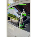 Antes e depois do tratamento de vidro automotivo com Vonixx