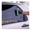 Antes e depois do tratamento de vidro automotivo com Vonixx