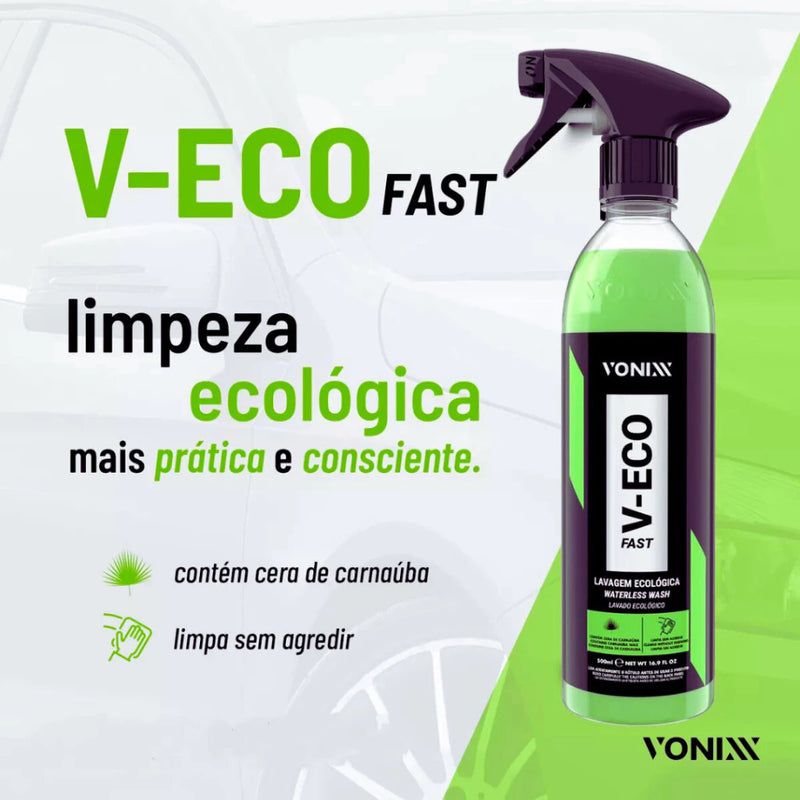 Vonixx V-Eco Fast lavagem ecológica com carnaúba