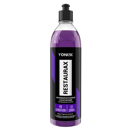 Restaurador de plásticos automotivos Vonixx Restaurax 500ml com aplicador